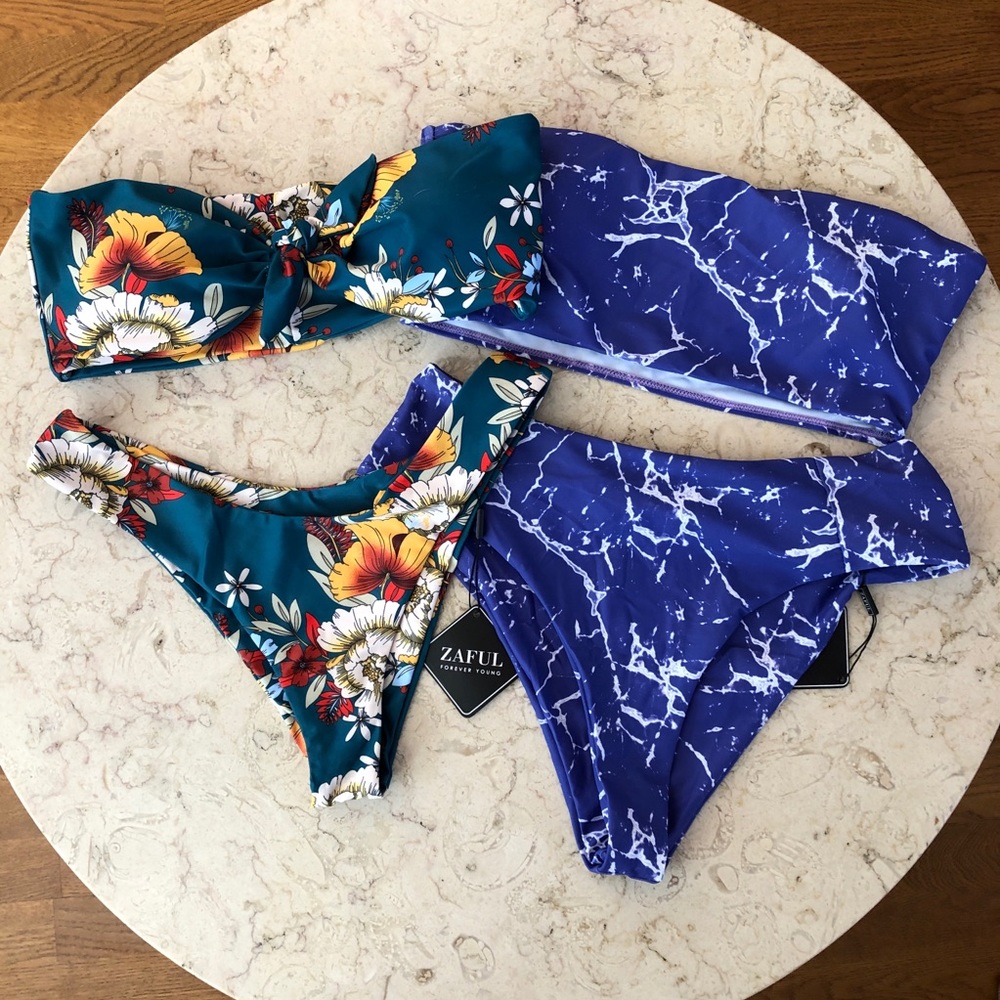 2 Zaful Bikini Sets